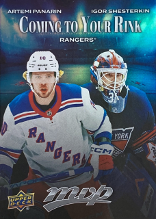 2025-26 MVP #CR-19 Artemi Panarin / Igor Shesterkin  - COMING TO YOUR RINK