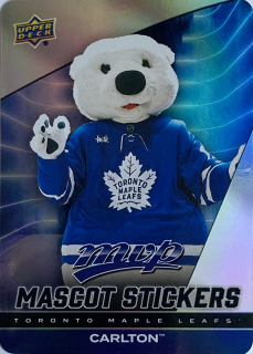 2025-26 MVP #MS-25 Carlton - MASCOT STICKERS