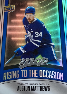 2025-26 MVP #RO-19 Auston Matthews - RISING TO THE OCCASION