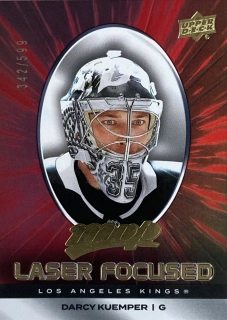 2025-26 MVP #LF-14 Darcy Kuemper - LASER FOCUSED /599