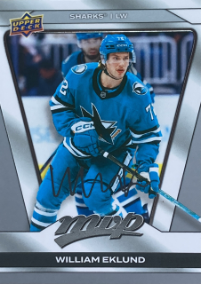2025-26 MVP #006 William Eklund - SILVER SCRIPT