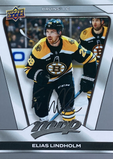 2025-26 MVP #042 Elias Lindholm - SILVER SCRIPT