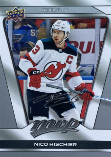 2025-26 MVP #150 Nico Hischier - SILVER SCRIPT