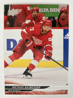 2024-25 UD Series 2 #307 Michael Rasmussen