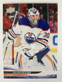 2024-25 UD Series 2 #317 Calvin Pickard