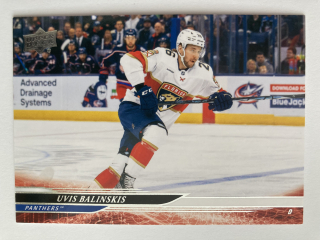 2024-25 UD Series 2 #322 Uvis Balinskis