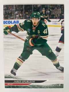 2024-25 UD Series 2 #336 Jared Spurgeon