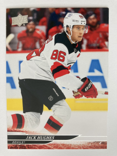 2024-25 UD Series 2 #351 Jack Hughes