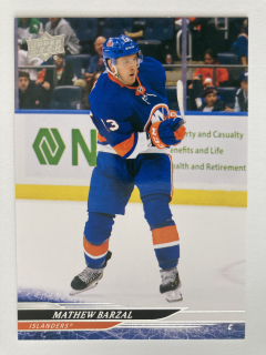 2024-25 UD Series 2 #356 Mathew Barzal
