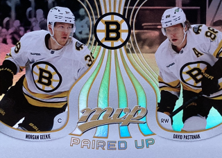 2026-27 MVP #PU-02 David Pastrňák / Morgan Geekie - PAIRED UP