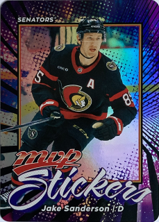 2026-27 MVP #MVP-086 Jake Sanderson - STICKERS