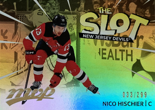 2026-27 MVP #TS-08 Hico Hischier - THE SLOT GOLD /299