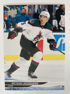 2024-25 UD Series 2 #423 Michael Kesselring