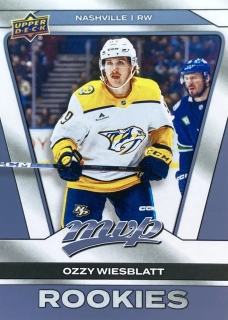 2025-26 MVP #221 Ozzy Wiesblatt - ROOKIE