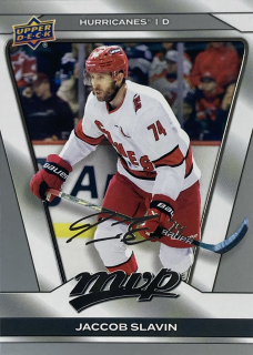 2025-26 MVP #124 Jaccob Slavin - SILVER SCRIPT