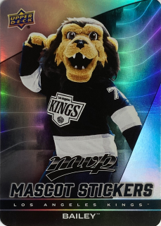 2025-26 MVP #MS-12 Bailey - MASCOT STICKERS