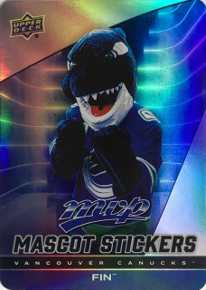 2025-26 MVP #MS-26 Fin - MASCOT STICKERS