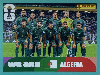 2026 FIFA World Cup Stickers #ALG13 We Are Algeria