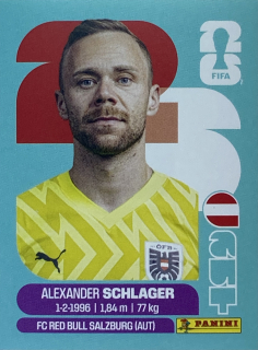 2026 FIFA World Cup Stickers #AUT02 Alexander Schlager