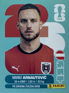 2026 FIFA World Cup Stickers #AUT20 Marko Arnautović