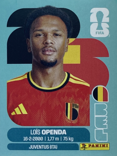 2026 FIFA World Cup Stickers #BEL19 Loïs Openda