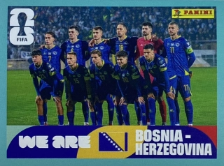 2026 FIFA World Cup Stickers #BIH13 We Are Bosnia-Herzegovina