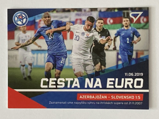 2021 Slovenskí Sokoli #CE03 Azerbajdžan - Slovensko 1:5 - CESTA NA EURO