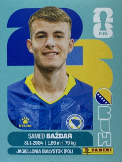 2026 FIFA World Cup Stickers #BIH19 Samed Baždar