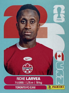 2026 FIFA World Cup Stickers #CAN06 Richie Laryea