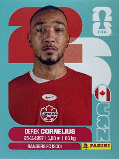 2026 FIFA World Cup Stickers #CAN07 Derek Cornelius
