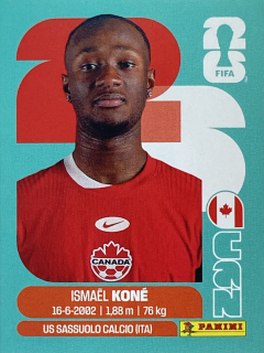 2026 FIFA World Cup Stickers #CAN11 Ismaël Koné