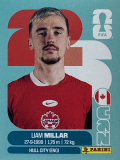 2026 FIFA World Cup Stickers #CAN18 Liam Millar