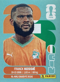 2026 FIFA World Cup Stickers #CIV10 Franck Kessié