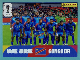 2026 FIFA World Cup Stickers #COD13 We Are Congo DR
