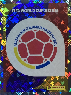2026 FIFA World Cup Stickers #COL01 Team Logo - FOIL