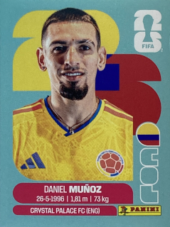 2026 FIFA World Cup Stickers #COL06 Daniel Muñoz