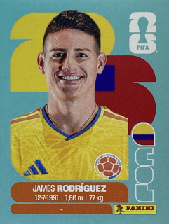 2026 FIFA World Cup Stickers #COL14 James Rodríguez