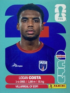 2026 FIFA World Cup Stickers #CPV03 Logan Costa