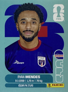 2026 FIFA World Cup Stickers #CPV17 Ryan Mendes