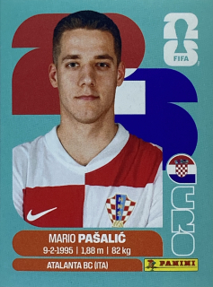 2026 FIFA World Cup Stickers #CRO14 Mario Pašalić
