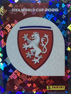 2026 FIFA World Cup Stickers #CZE01 Team Logo - FOIL