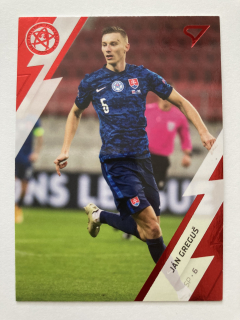 2021 Slovenskí Sokoli RED #20 Ján Greguš