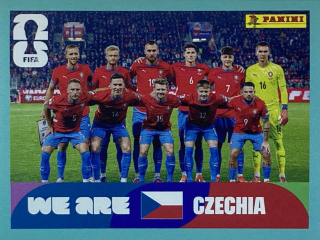 2026 FIFA World Cup Stickers #CZE13 We Are Czechia