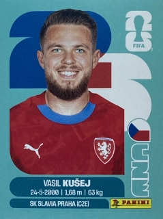 2026 FIFA World Cup Stickers #CZE16 Vasil Kušej