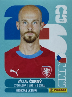 2026 FIFA World Cup Stickers #CZE18 Václav Černý