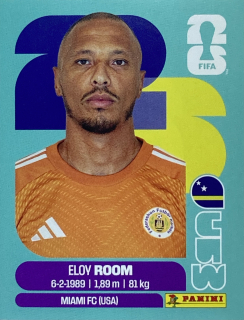 2026 FIFA World Cup Stickers #CUW02 Eloy Room