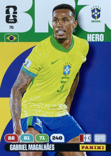 2026 FIFA World Cup #076 Gabriel Magalhães [Brazil]