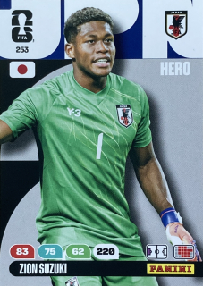 2026 FIFA World Cup #253 Zion Suzuki [Japan]