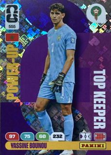 2026 FIFA World Cup #555 Yassine Bounou - TOP KEEPER [Morocco]