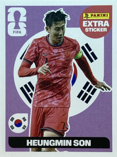 2026 FIFA World Cup Stickers - Heungmin Son - EXTRA STICKER PURPLE